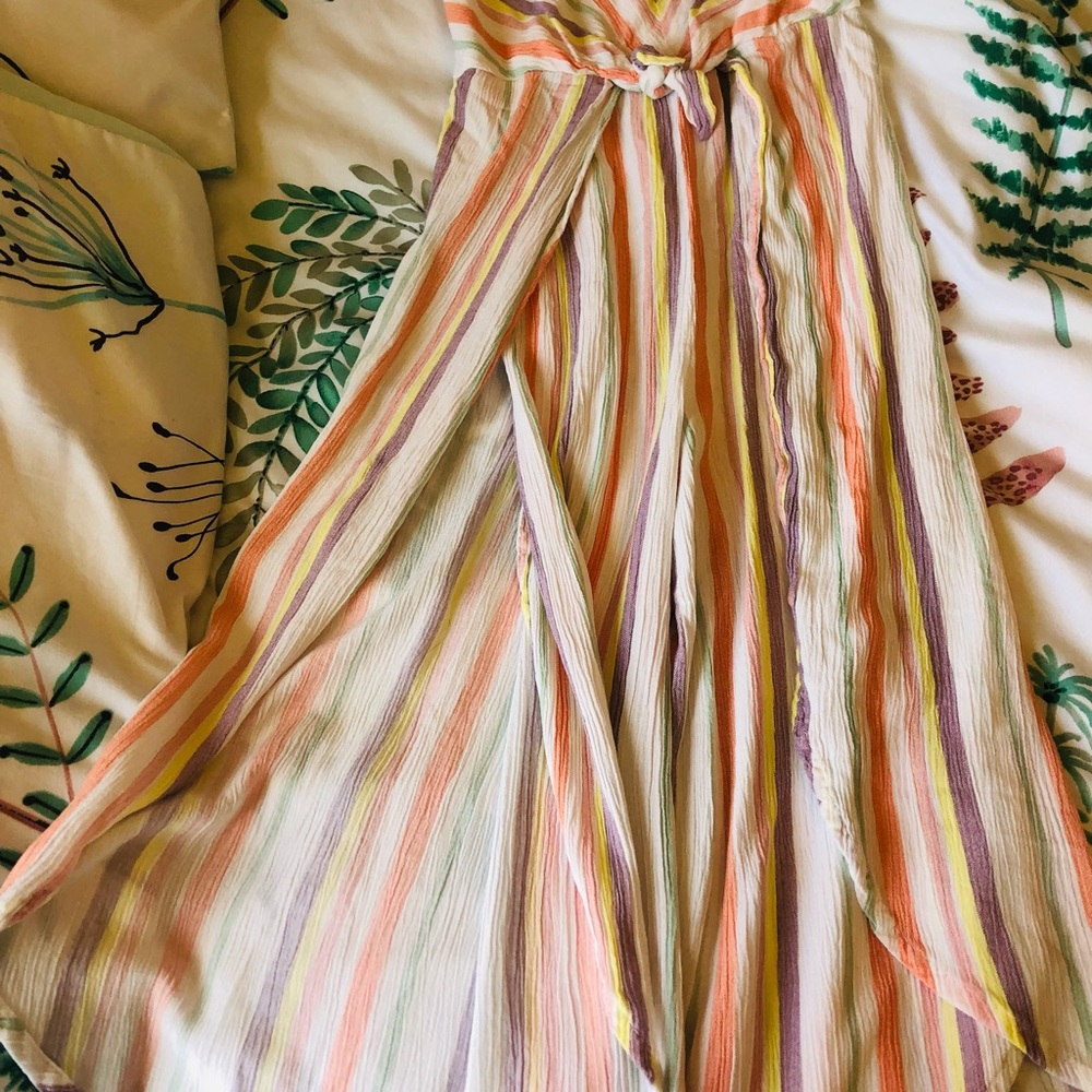 Striped jumpsuit - Picture 4 of 5